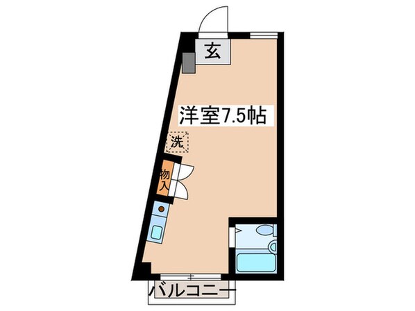 スペ－スポエムの物件間取画像